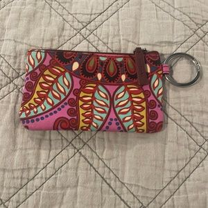3/$20 Vera Bradley keychain wallet